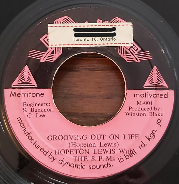 Hopeton Lewis, The S.P.M's, The M. Squad - Grooving Out On Life / Grooving Out On Life (Version)
