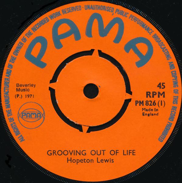 Hopeton Lewis, The M. Squad - Grooving Out Of Life
