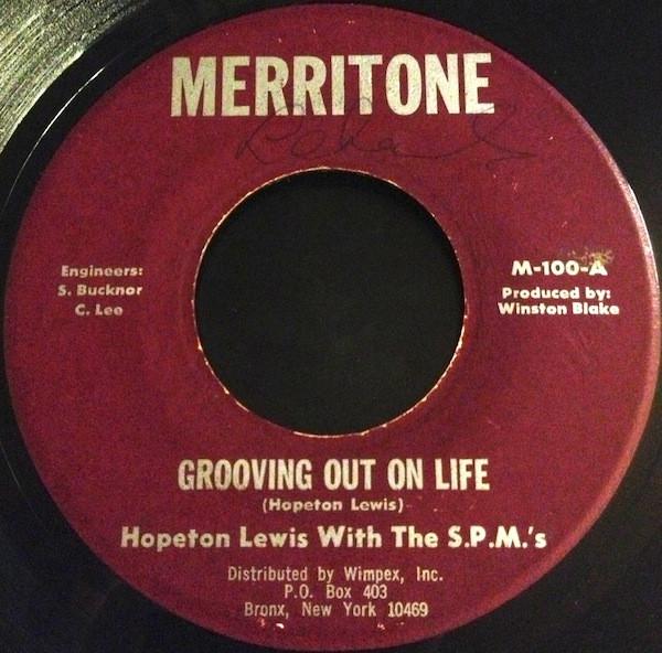 Hopeton Lewis, The S.P.M's - Grooving Out On Life