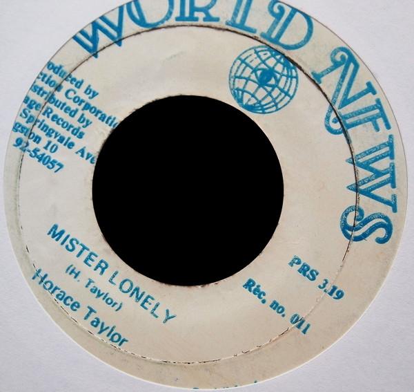Horace Taylor (2) - Mister Lonely