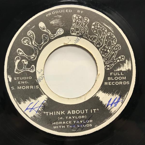 Horace Taylor (2) - Think About It