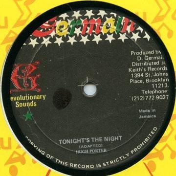 Hugh Porter - Tonight's The Night