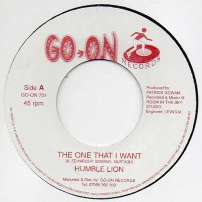Humble Lion - The One That I Want