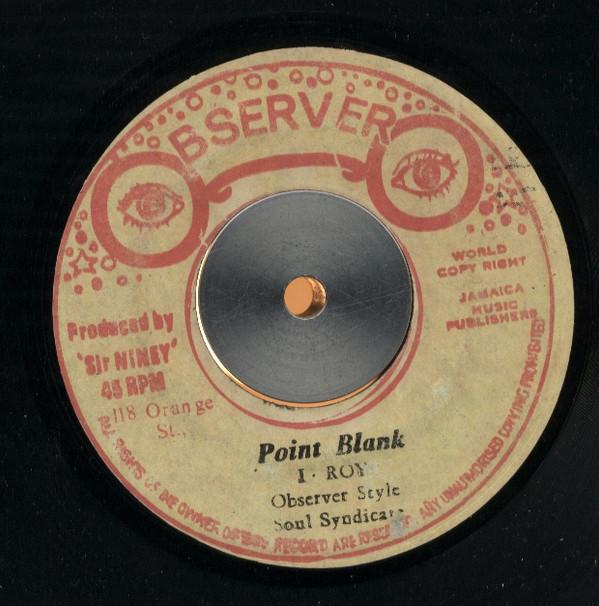 I-Roy - Point Blank / Camp Road Skanking