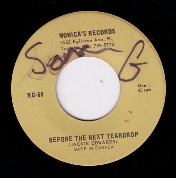 Jackie Edwards - Before The Next Teardrop