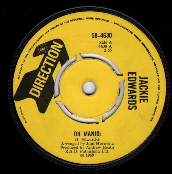 Jackie Edwards - Oh Manio