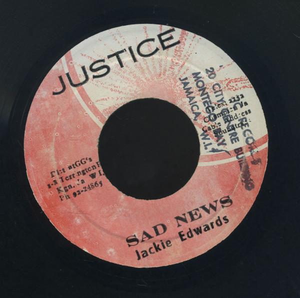 Jackie Edwards - Sad News