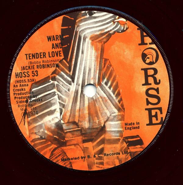 Jackie Robinson (2) - Warm & Tender Love / Love Is A Game