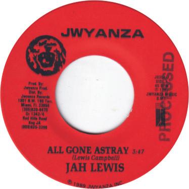 Jah Lewis - All Gone Astray
