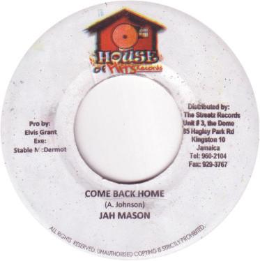 Jah Mason - Come Back Home