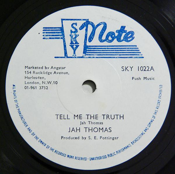 Jah Thomas, The Revolutionaries - Tell Me The Truth / Truthful Dub