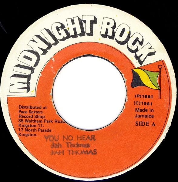 Jah Thomas - You No Hear / Loving Version