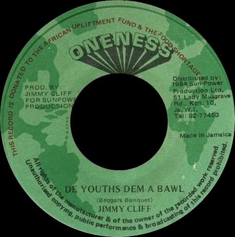 Jimmy Cliff - De Youths Dem A Bawl