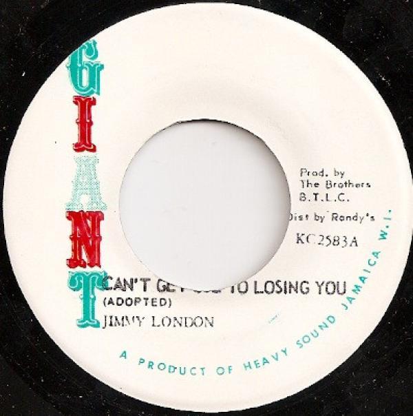 Jimmy London - Can't Get Use To Losing You