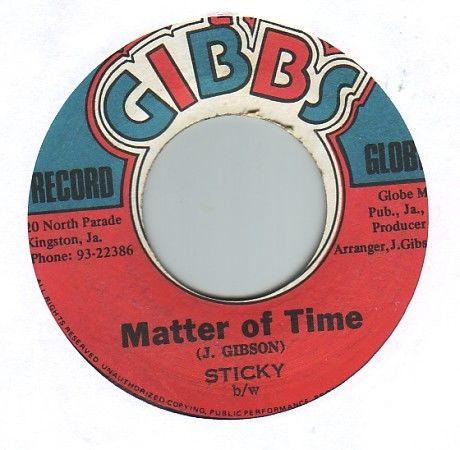 Joe Gibbs & The Professionals, Count Sticky - Matter Of Time / B-1444