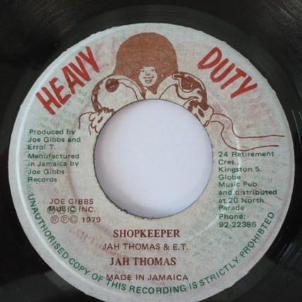 Joe Gibbs & The Professionals, Jah Thomas - Shopkeeper