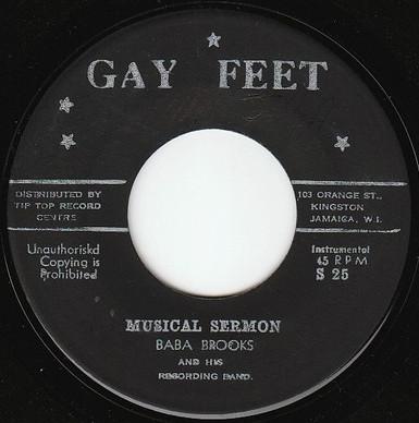 Joe White and Chuck, The Baba Brooks Band - Musical Sermon / One Nation