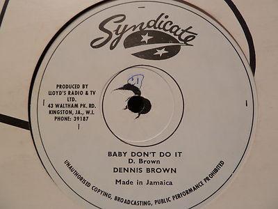 John Holt, Dennis Brown - Baby Don't Do It / You Mean The World To Me
