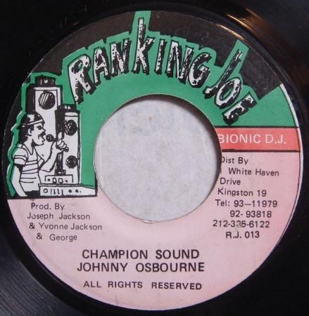 Johnny Osbourne - Champion Sound