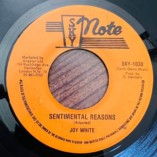 Joy White - Sentimental Reasons / Version