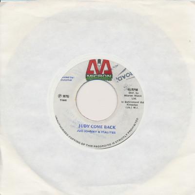 Jug Johnny & The Italites - Judy Come Back
