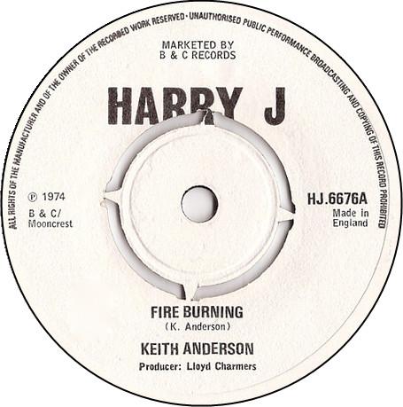Keith Anderson (4) - Fire Burning