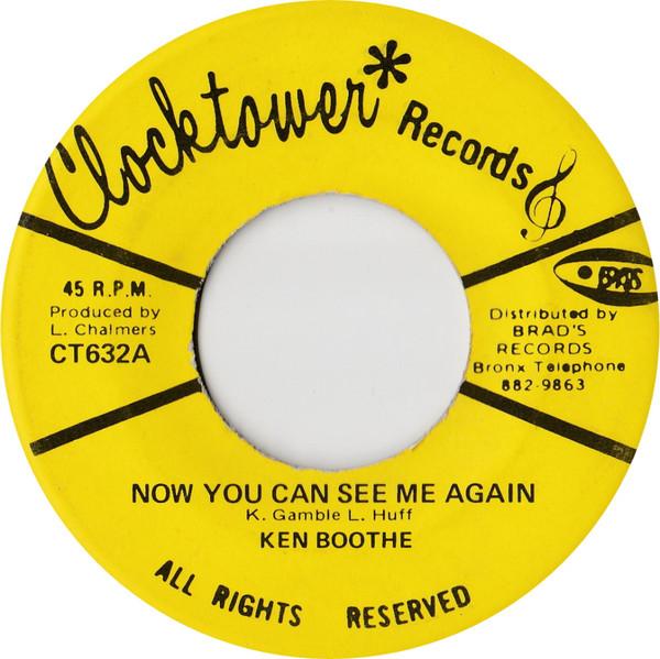 Ken Boothe, Charmers Big Band - Now You Can See Me Again / See I Again