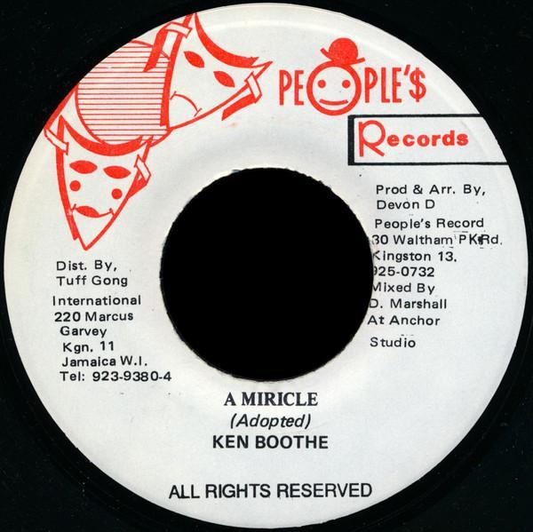 Ken Boothe - A Miricle