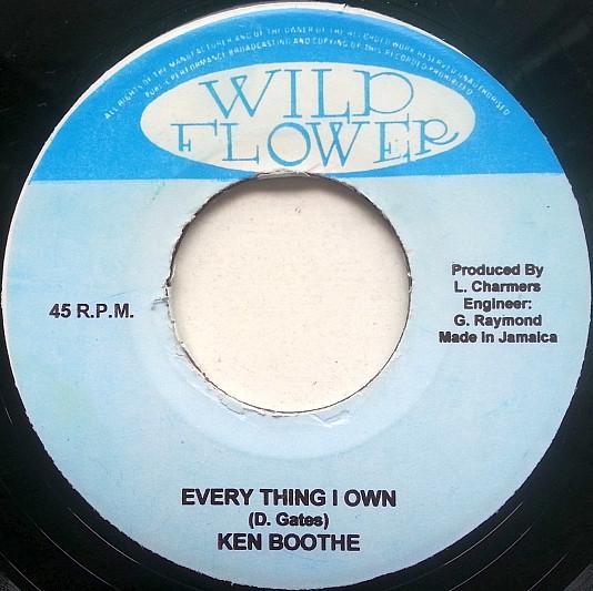 Ken Boothe, Charmers Big Band - Everything I Own