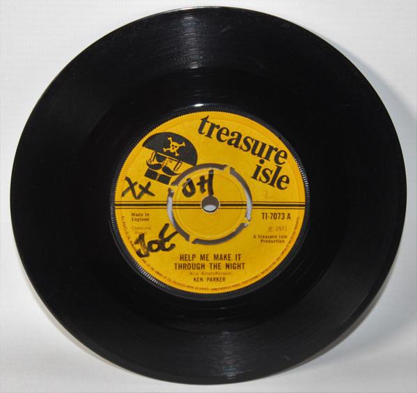 Ken Parker, Tommy McCook Allstars - Help Me Make It Through The Night / Help Me  (Version)