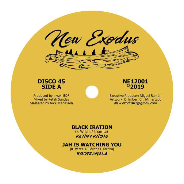 Kenny Knots, Rootsamala, Basque Dub Foundation, Petah Sunday - Black Iration/Jah Is Watching You/Rootskanking/Rootskanking Dub