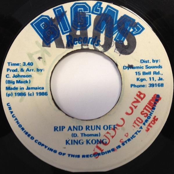King Kong - Rip And Run Off