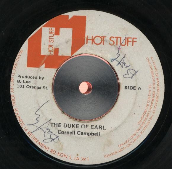 King Tubby, Cornell Campbell, The Aggrovators - Duke Of Earl / A Miserable Version