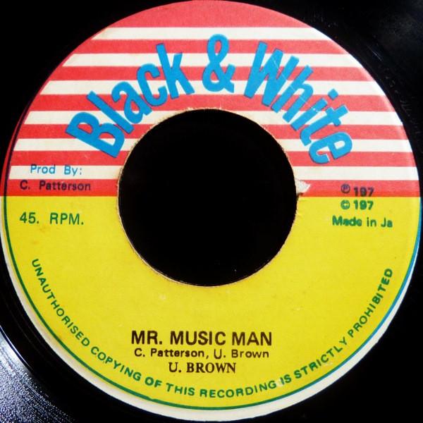 King Tubby, U Brown - Mr. Music Man / Bubble Up