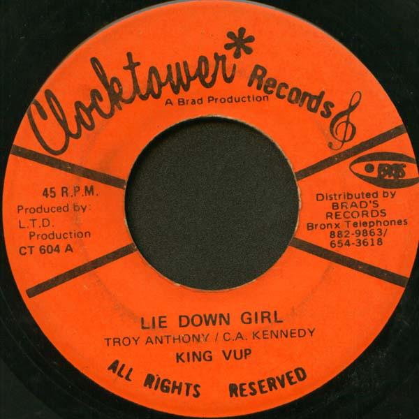 King Vup - Lie Down Girl