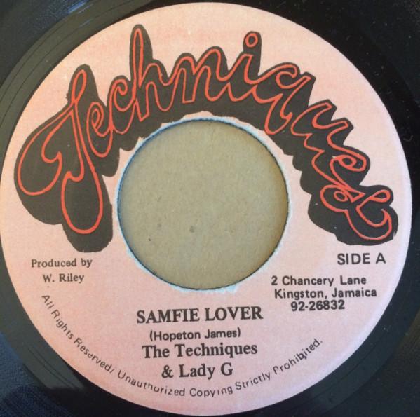 Lady G, The Techniques - Samfie Lover