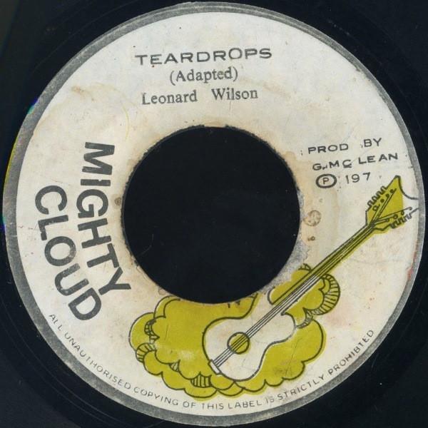 Leonard Wilson, Pace Setters Band - Teardrops / Teardrops (Instrumental)