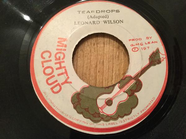 Leonard Wilson, Pace Setters Band - Teardrops / Teardrops (Instrumental)