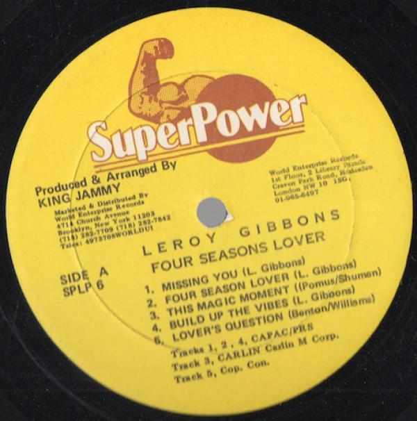 Leroy Gibbons - Four Season Lover