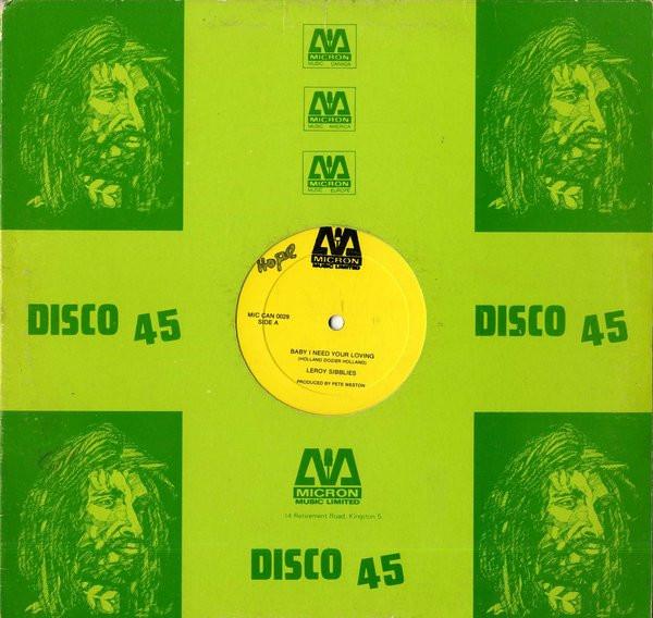 Leroy Sibbles - Baby I Need Your Loving