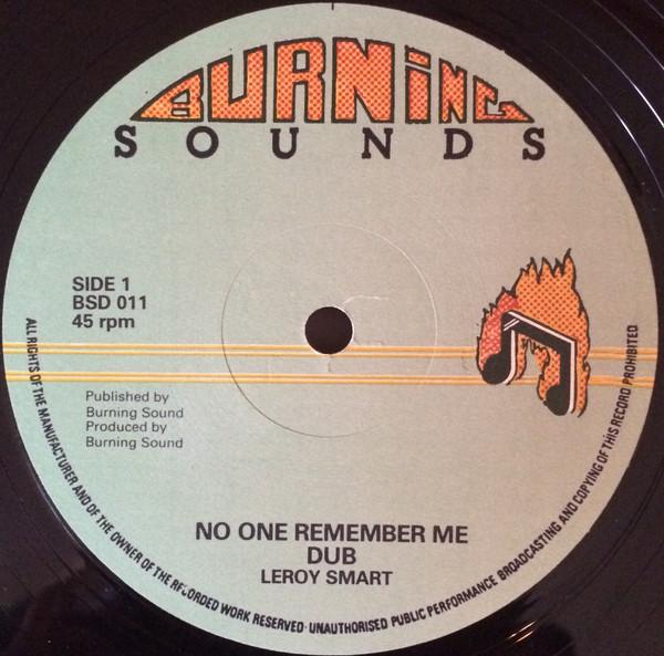 Leroy Smart - No One Remember Me