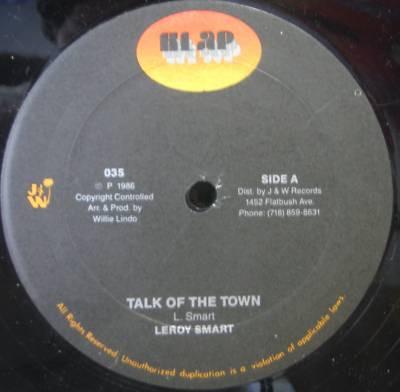 Leroy Smart - Talk Of The Town