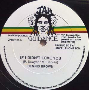 Linval Thompson, Dennis Brown - If I Didn't Love You / Tell Him I'm Not Home