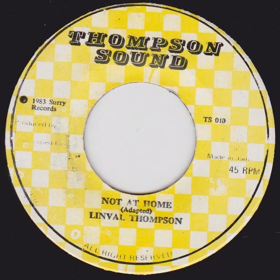 Linval Thompson - Not At Home