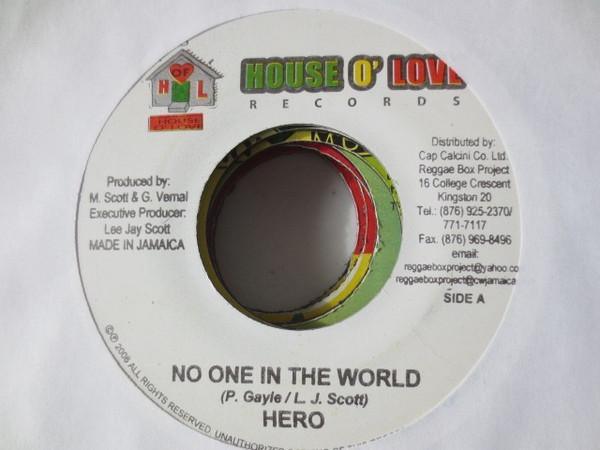 Little Hero, Anthony Que - No One In The World / Paradise