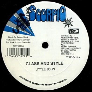 Little John, Richie Brown - Class And Style / A Lover Like Me