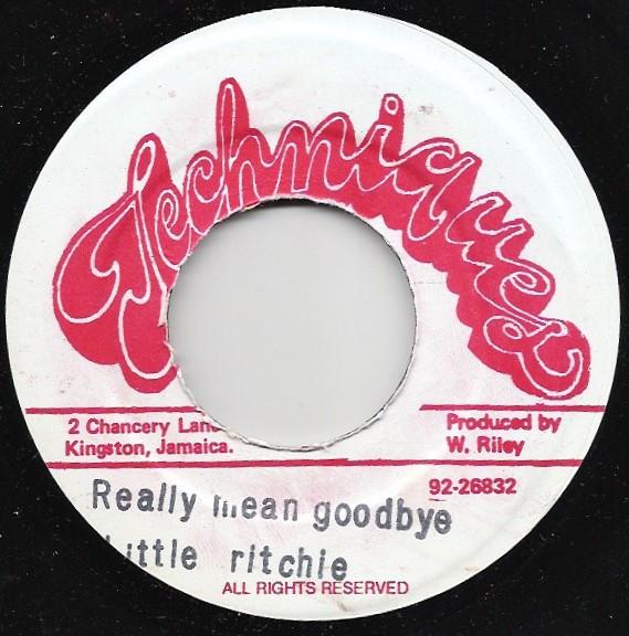Little Richie (2) - Really Mean Goodbye