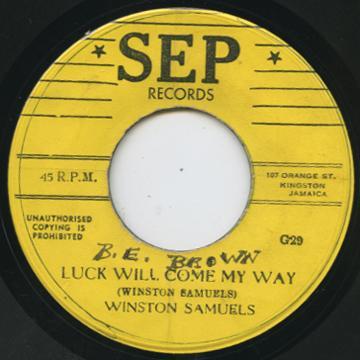 Lloyd Brevett, Winston Samuels - Luck Will Come My Way / One More Time