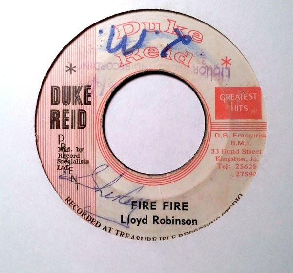 Lloyd Robinson - Fire Fire