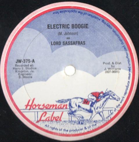 Lord Sassafrass - Electric Boogie / Oh ! What A Mini